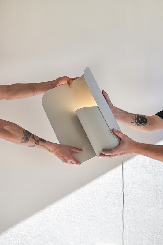 Lámpara Ciro Greige - Grande