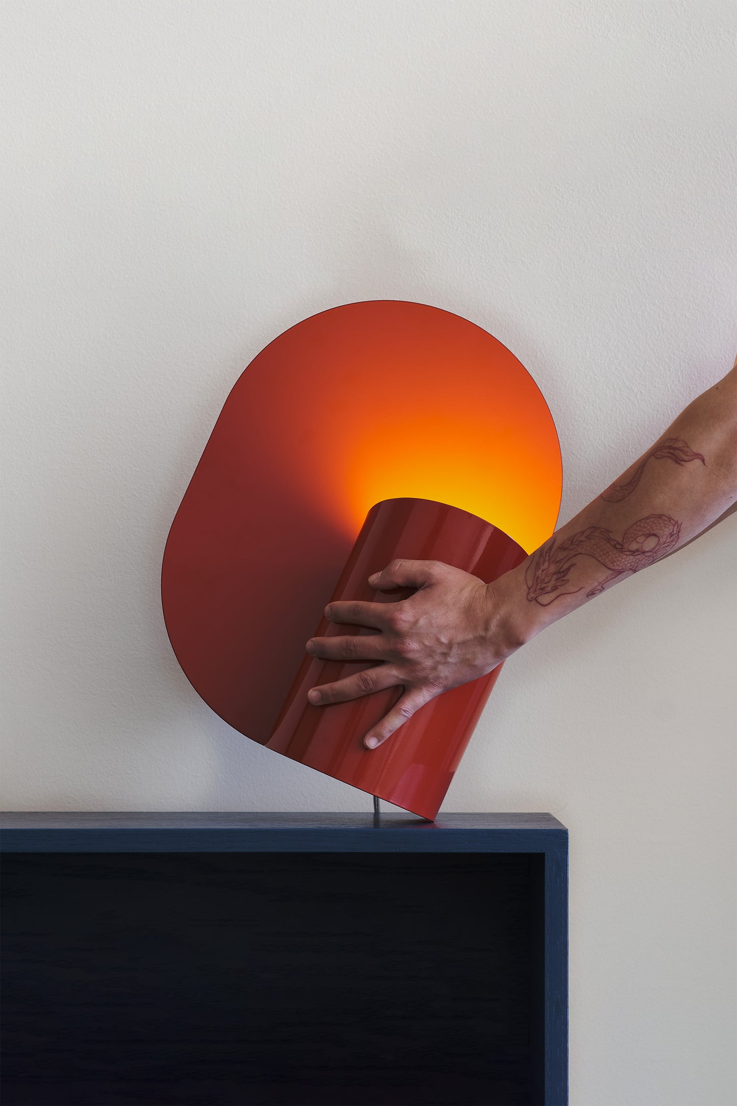 Lámpara Ciro Roja - Grande