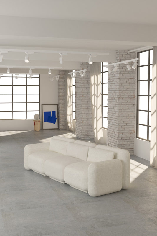 Dante Sofá Módular - Dos Módulos Brazo y uno Intermedio