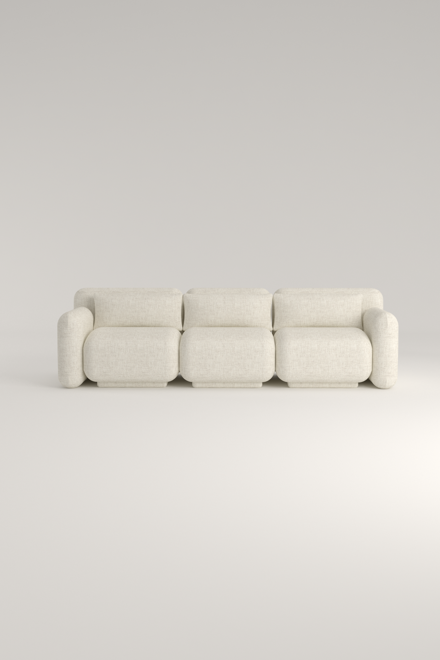 Dante Sofá Módular - Dos Módulos Brazo y uno Intermedio