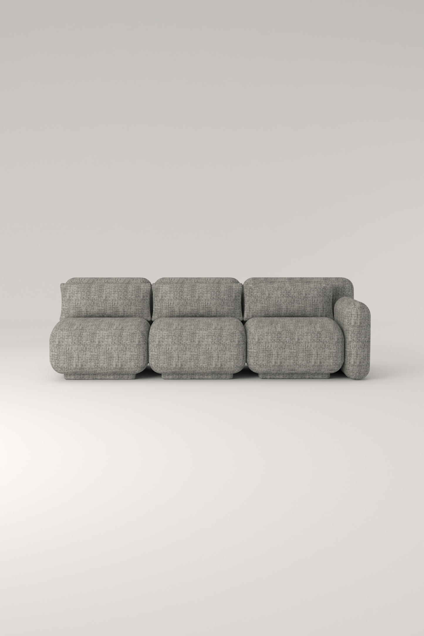 Dante Sofá Módular - un Módulo Brazo y dos Intermedios