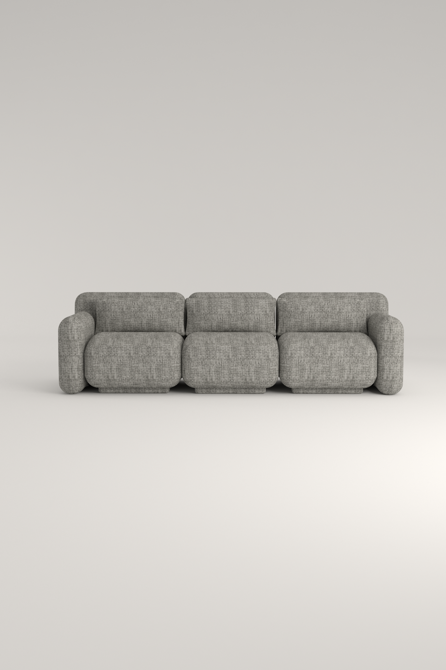 Dante Sofá Módular - Dos Módulos Brazo y uno Intermedio