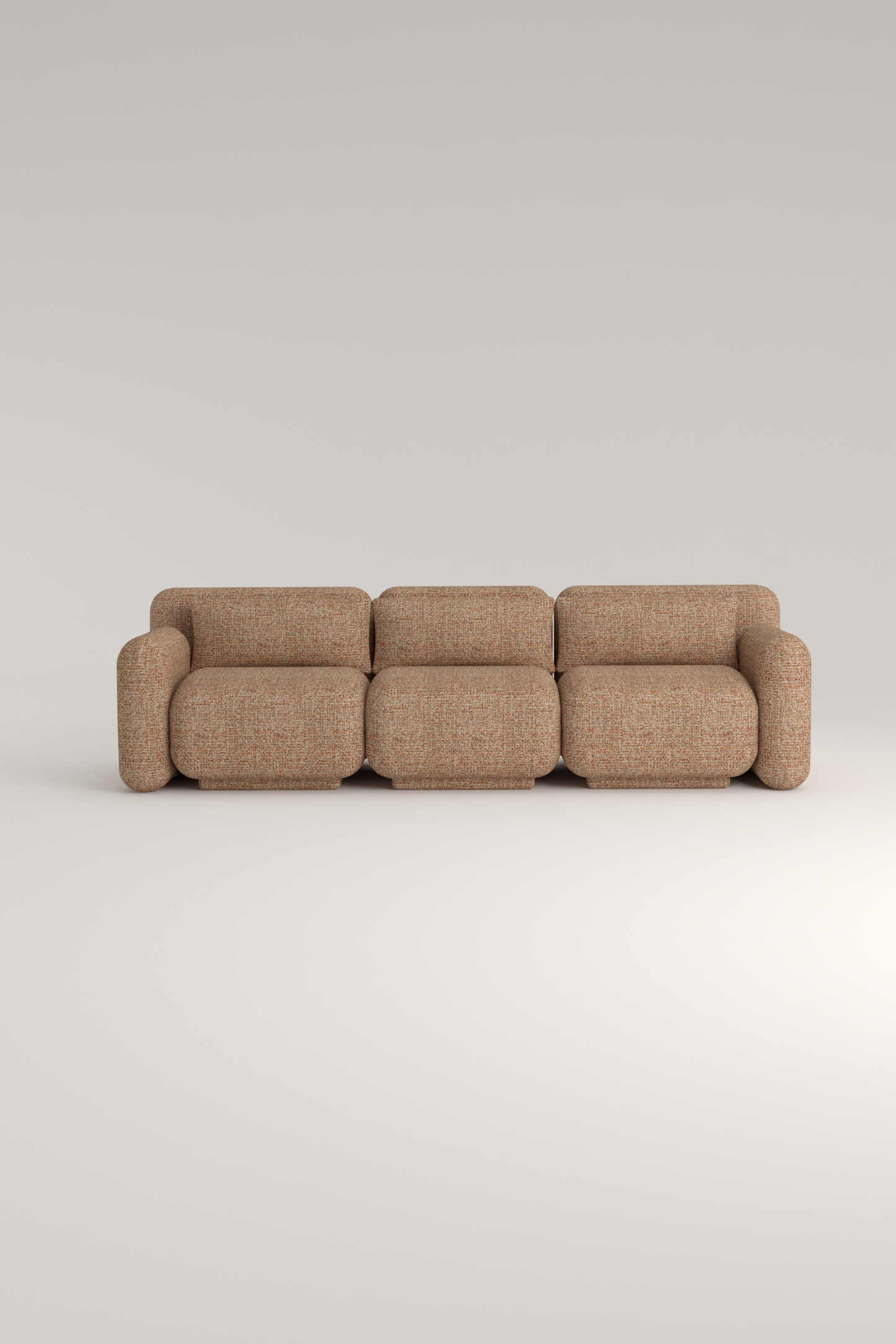 Dante Sofá Módular - Dos Módulos Brazo y uno Intermedio